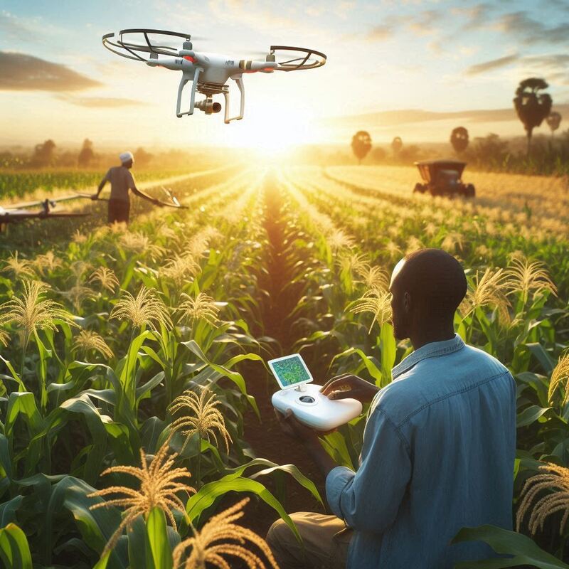 BEST DRONES FOR CROP MONITORING: A COMPREHENSIVE REVIEW FOR AFRICAN AGRIPRENEURS